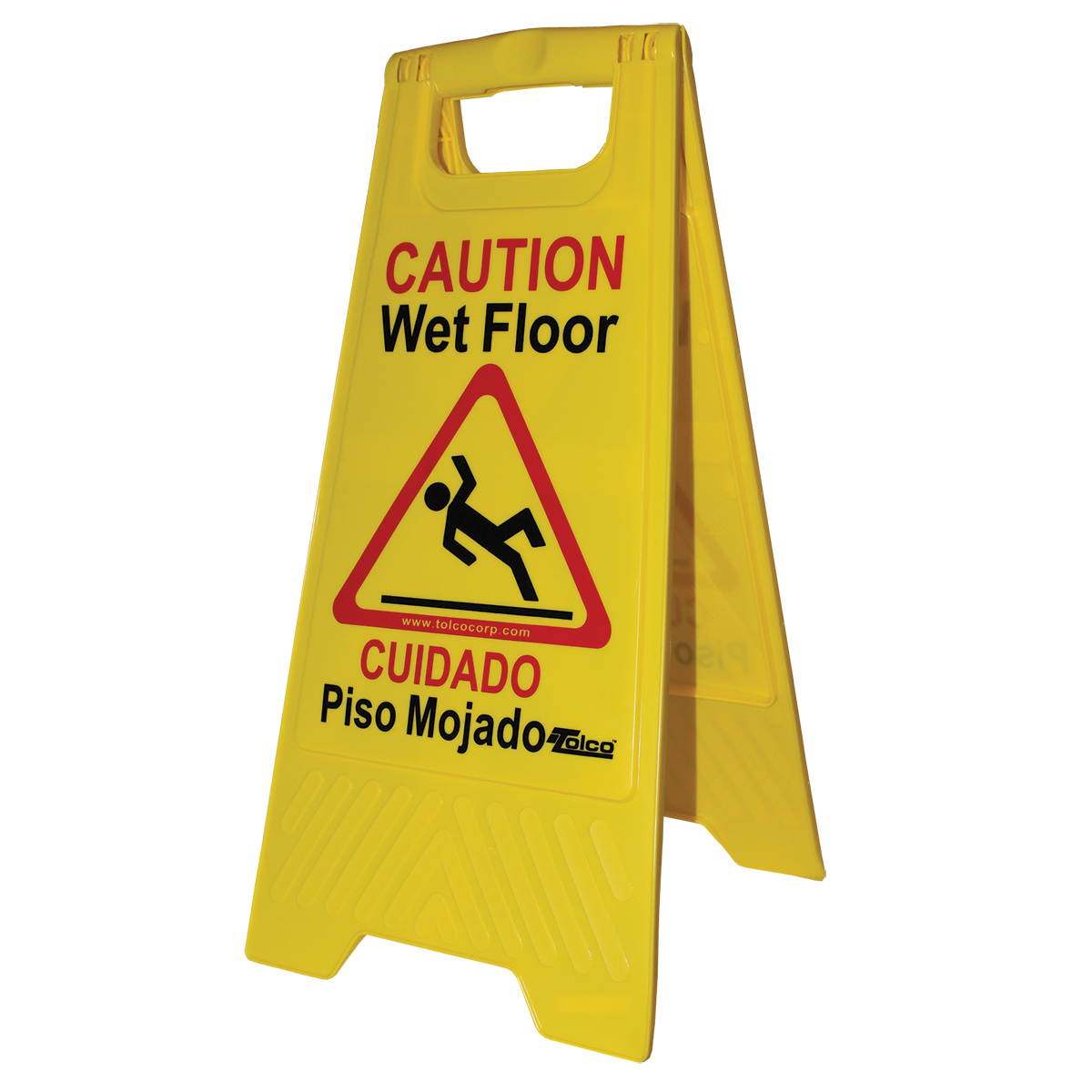 Wet Floor Caution Vertical Sign or Sticker #19 