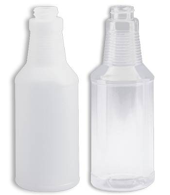 Poly Natural Pack of 144 28/400 7.75 Width 16 oz Capacity Tolco 120112 Handi Hold Bottles 2.75 Height 